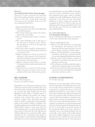 Baroque to Modern: Upper Intermediate Level