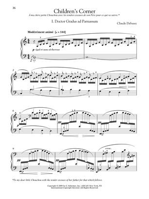 Debussy 16 Piano Favorites