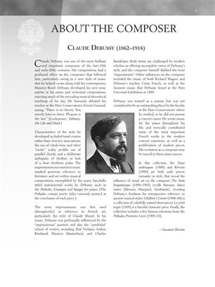 Debussy 16 Piano Favorites
