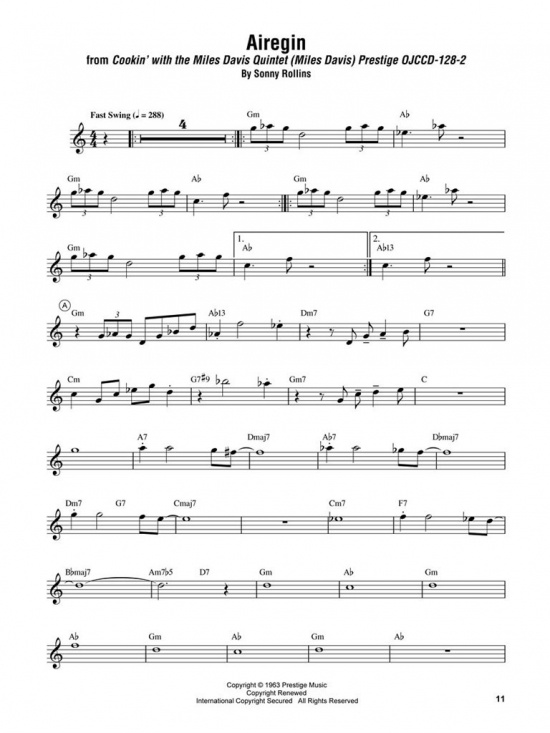 John Coltrane - Omnibook Bb