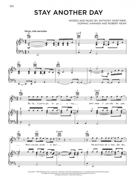 The New Decade Series: Songs of the 1990s (PVG)