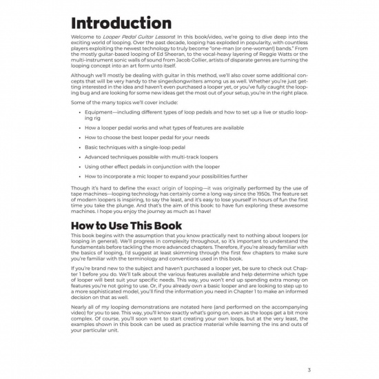 Looper Pedal Guitar Lessons