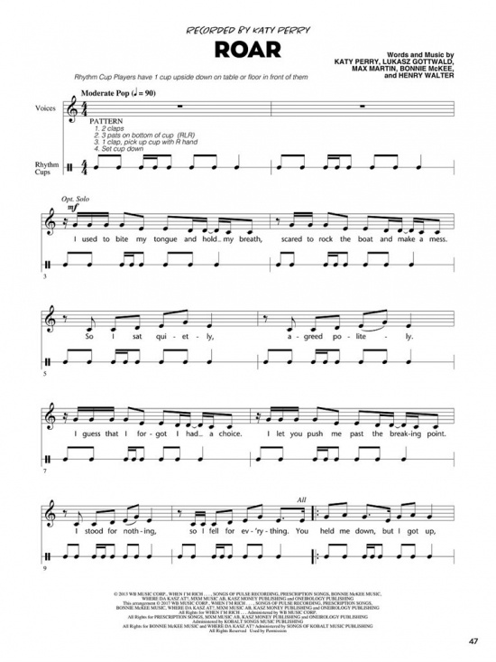 Rhythm Cups med audio och video