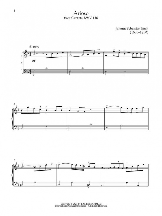 First 50 Bach Pieces