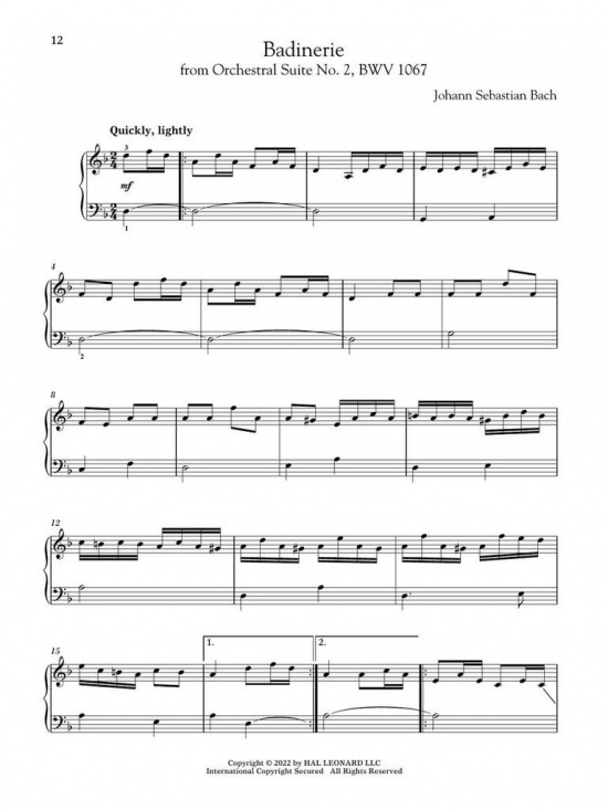 First 50 Bach Pieces