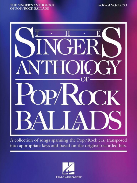The Singers Antohology of Pop/Rock Ballads