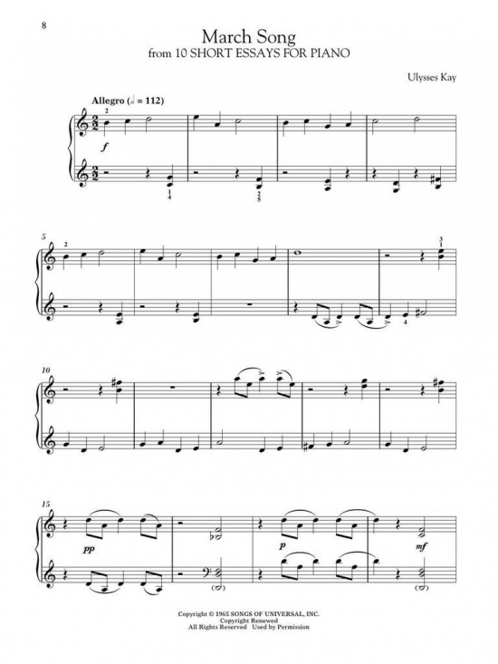 Piano Music of Black Composers level 2