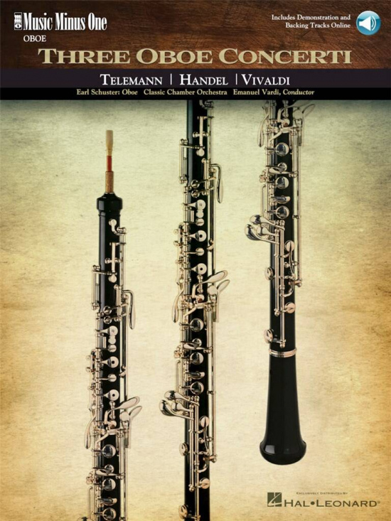 Telemann Händel Vivaldi: Three Oboe Concerti 