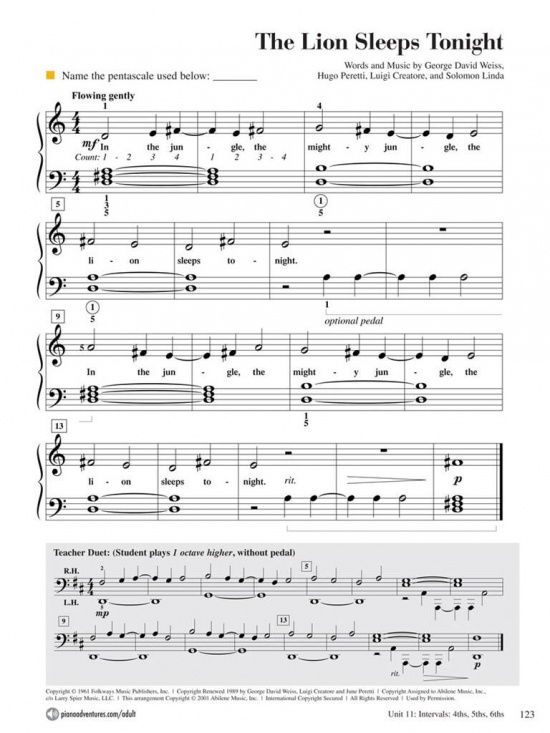 Adult Piano Adventures All-In-One Book 1