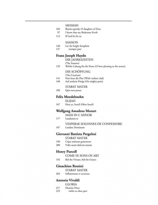 The Oratorio Anthology Soprano