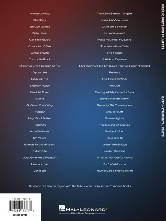 First 50 Duets for Trumpets
