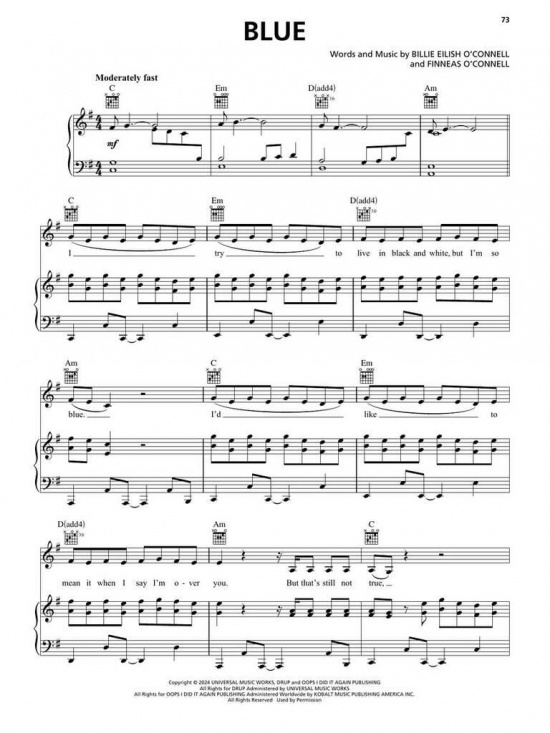 Billie Eilish - Hit Me Hard and Soft (PVG)