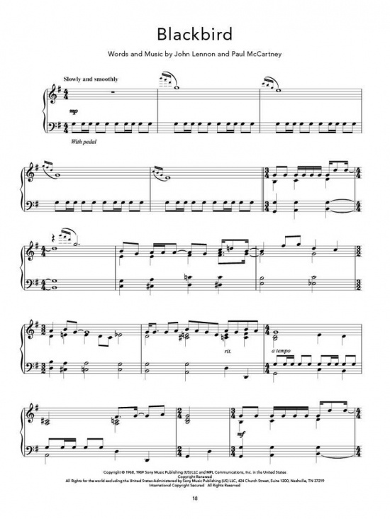 Peaceful Piano Solos: The Beatles