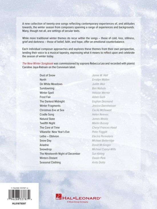 The New WInter Songbook
