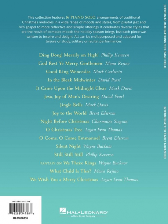 Christmas Imaginations for Piano Solo