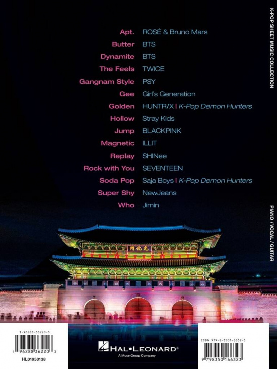 K-pop Sheet Music Collection (PVG)