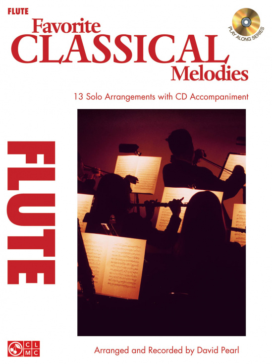 Favourite classical melodies - flute med CD