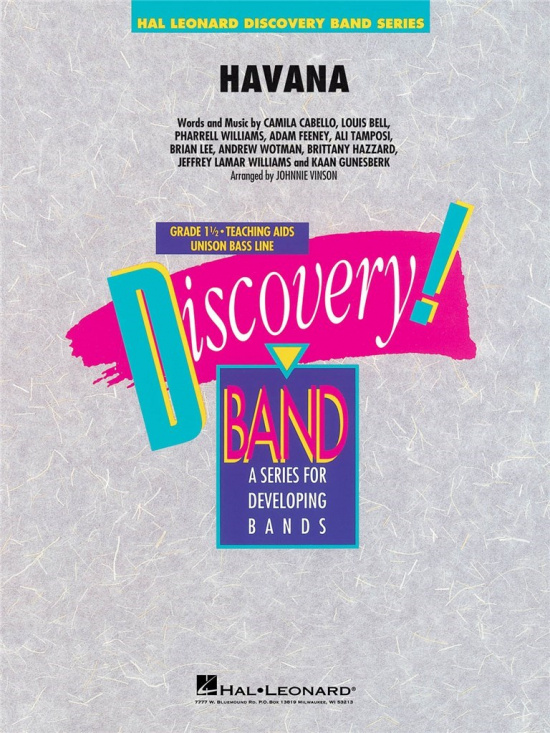 Cabello: Havana partitur