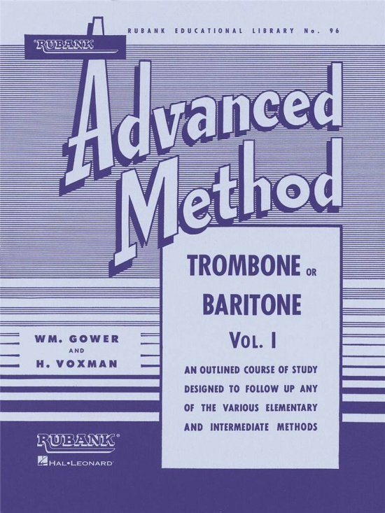 Rubank Advanced Method Vol. I Trombone/Baritone