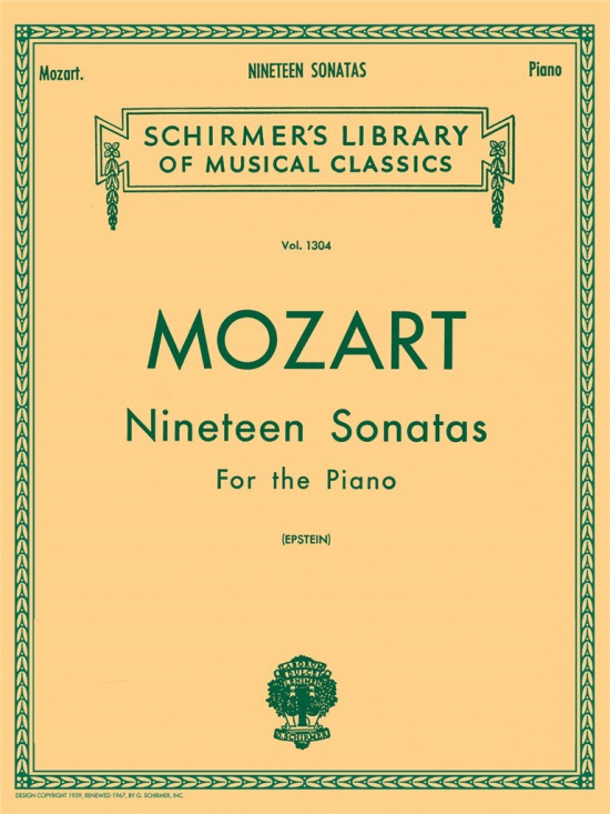 Mozart Nineteen Sonatas (19 sonater)