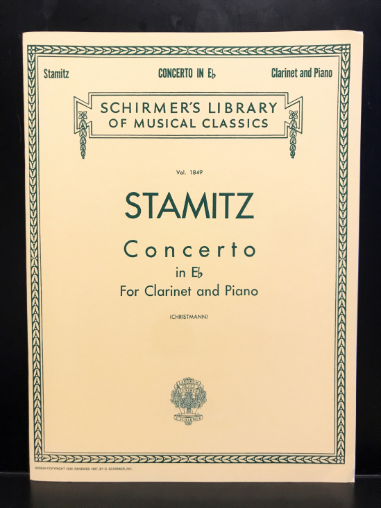 Stamitz: Clarinet Concerto In E Flat Clarinett and Piano