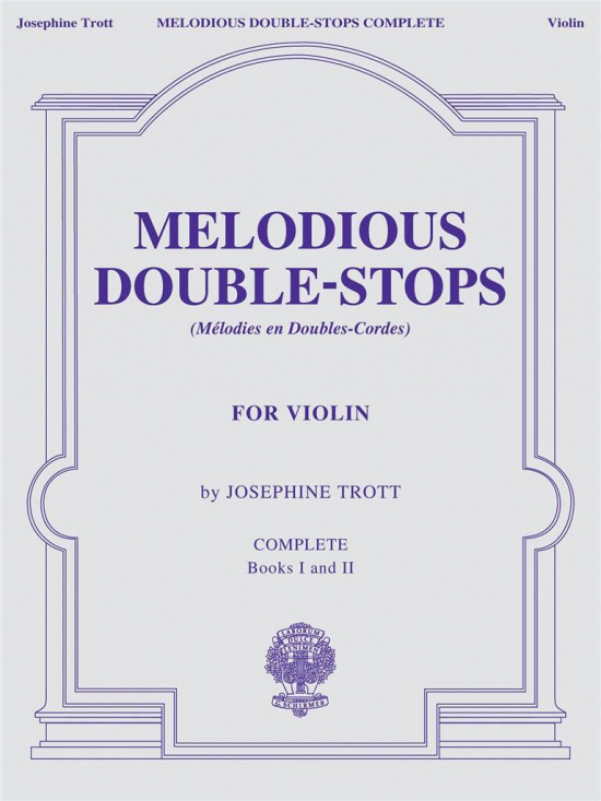 Trott: Melodious Double-Stops Complete Book 1 and 2