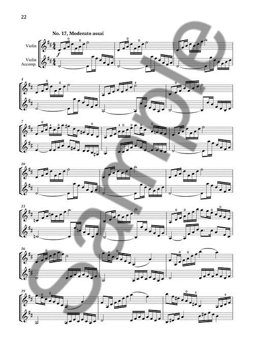 Wohlfahrt Studies för violin