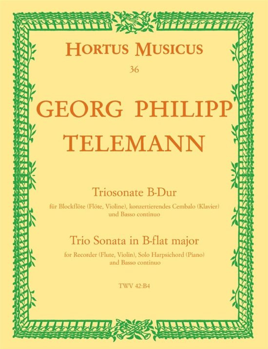 Telemann: Triosonat Bb-dur