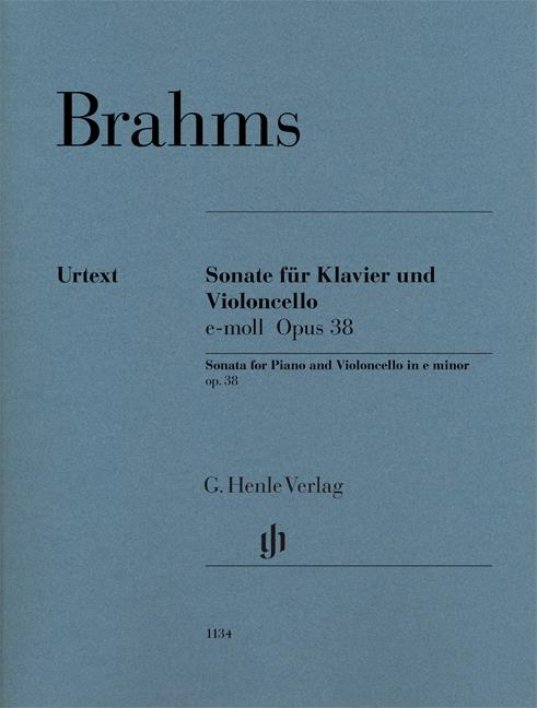 Brahms: Sonate für Klavier und Violoncello e-moll Opus 38