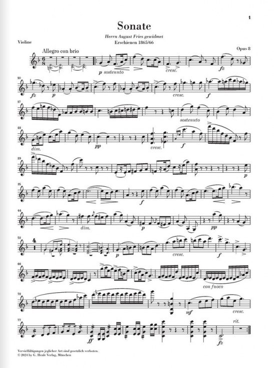 Grieg: Sämtliche Werke für Violine und Klavier 