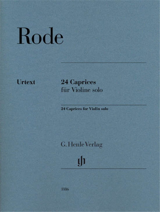Rode: 24 Caprices för soloviolin