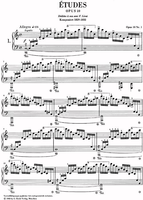 Chopin Etüden
