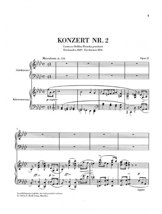 Chopin: Pianokonsert nr 2 i f-moll opus 21