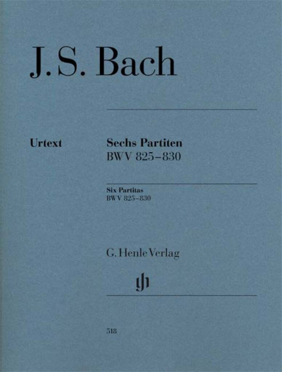Bach: Sechs Partiten BWV 825-830 för piano
