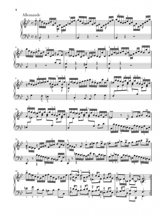 Bach: Sechs Partiten BWV 825-830 för piano
