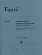 Fauré: Fantaisie op 79 + Morceau de lecture Fl+Pi