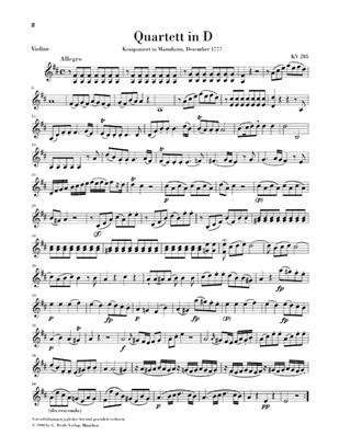 Mozart: Flöjtkvartetter Flöjt+Stråkstämmor