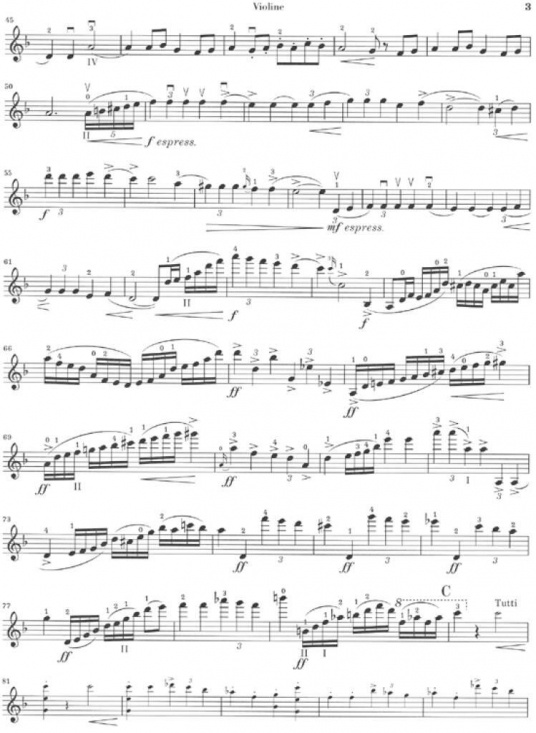 Lalo: Symphonie espagnole d-Moll für Violine und Klavier