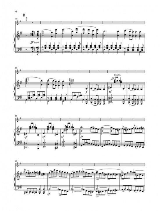 Mendelssohn: Violinkonzert e-Molll violin och piano
