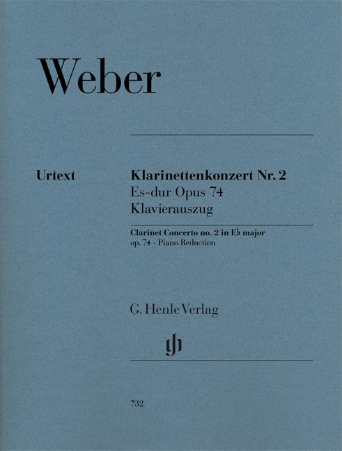 Weber: Konsert 2 Ess-dur Kl+Pi