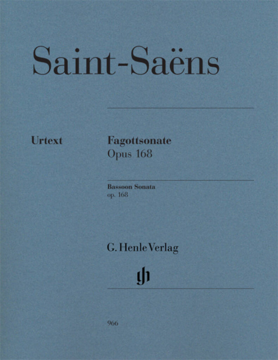 Saint-Saëns: Fagottsonate op 168 för fagott och piano