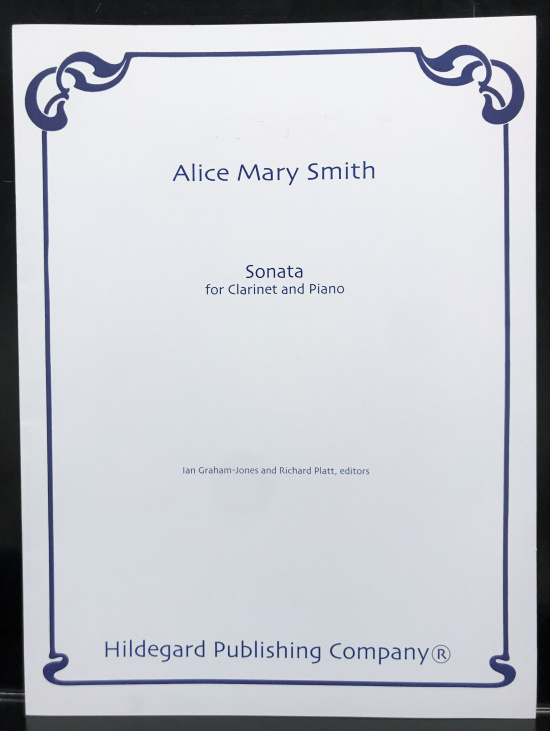 A.M. Smith: Sonata in A for clarinet and piano