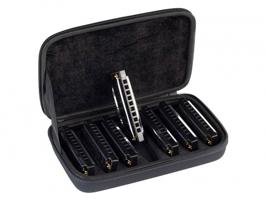 Munspel Bel Canto Blues Harp 7-pack