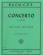 Bach  CPE: Konsert G-dur /Fl+pi