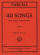 Purcell: 40 songs - high Purcell: 40 songs - high