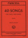 Purcell: 40 songs - high