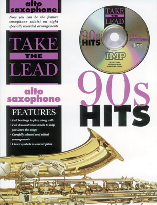 Take the lead - 90s hits med CD för playalong för altaxofon