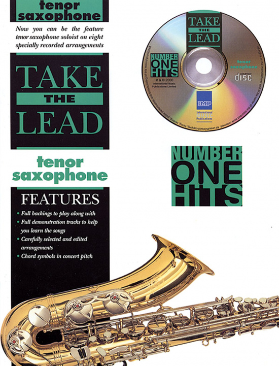Take the lead - Number One Hits med CD för playalong för tenorsaxofon