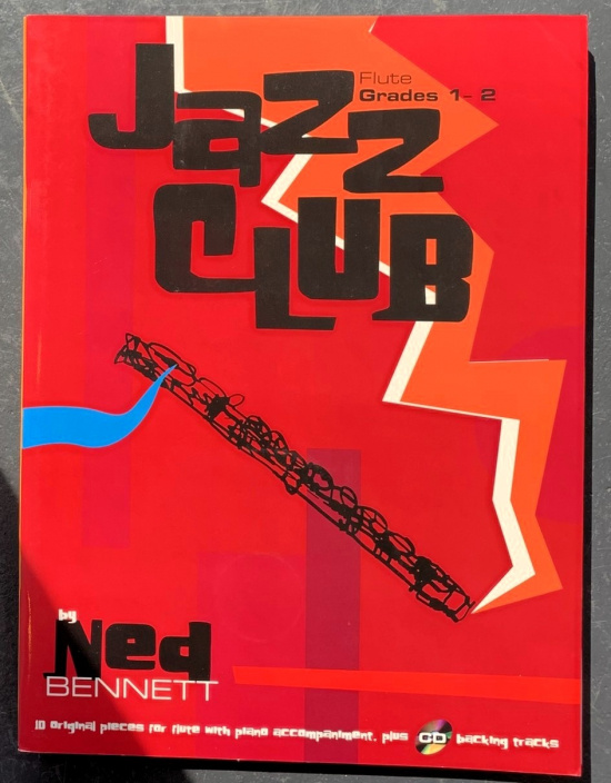 Jazz Club grade 1-2 för flöjt inkl. CD