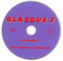 CD till Blåsbus 3 Klarinett